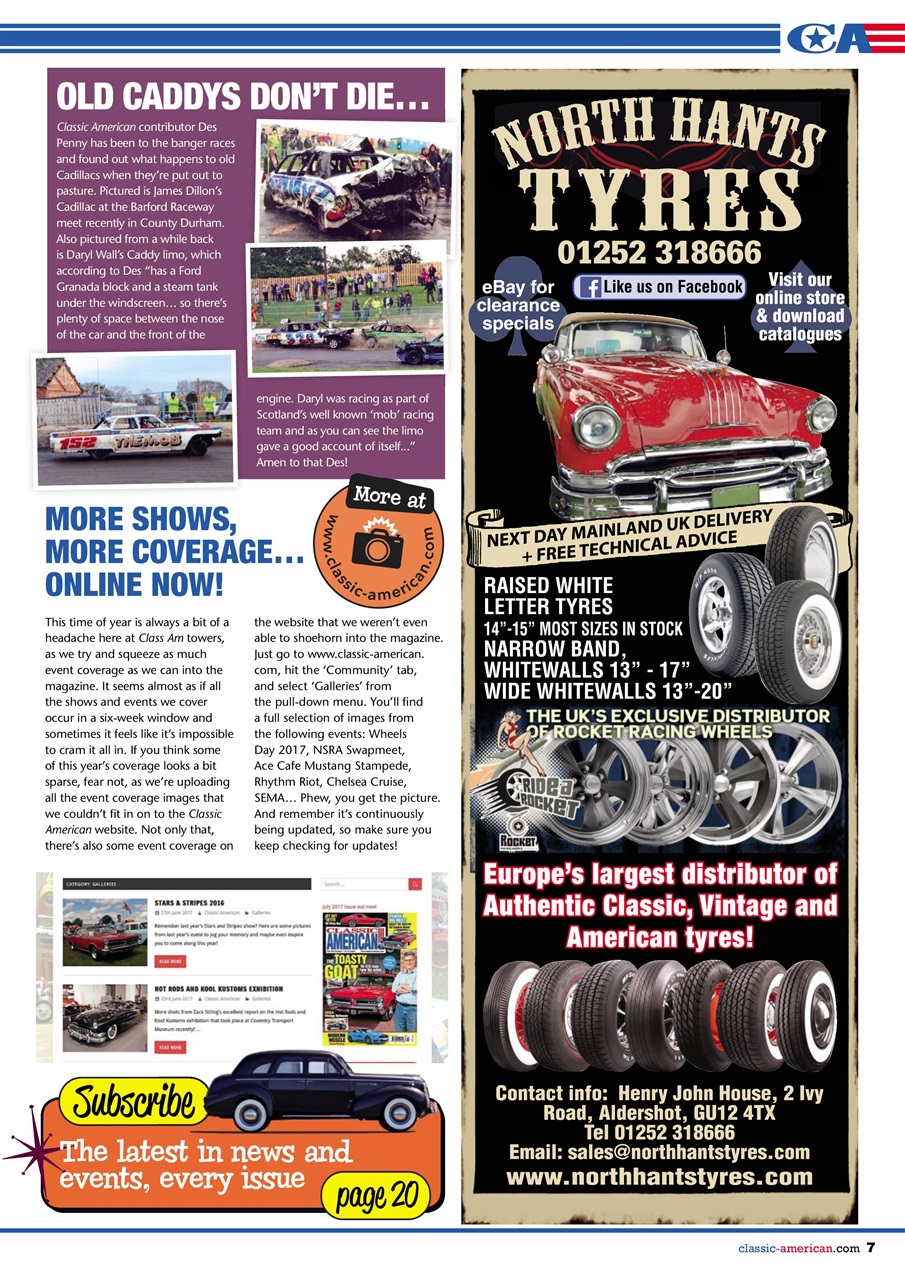 Classic American Magazine Preview Pages