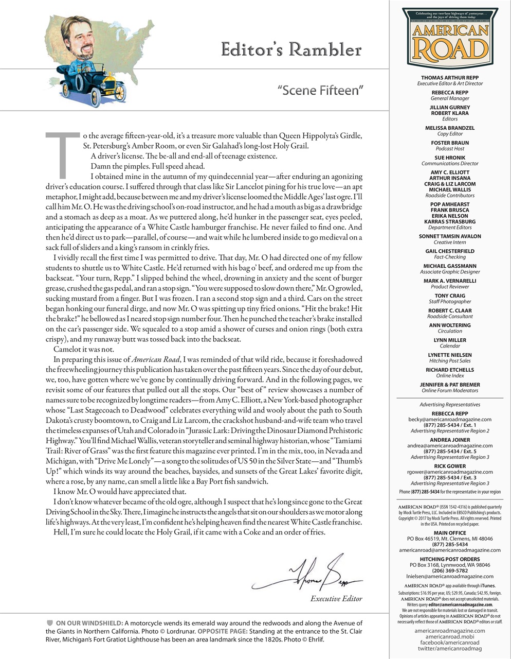 American Road Preview Pages