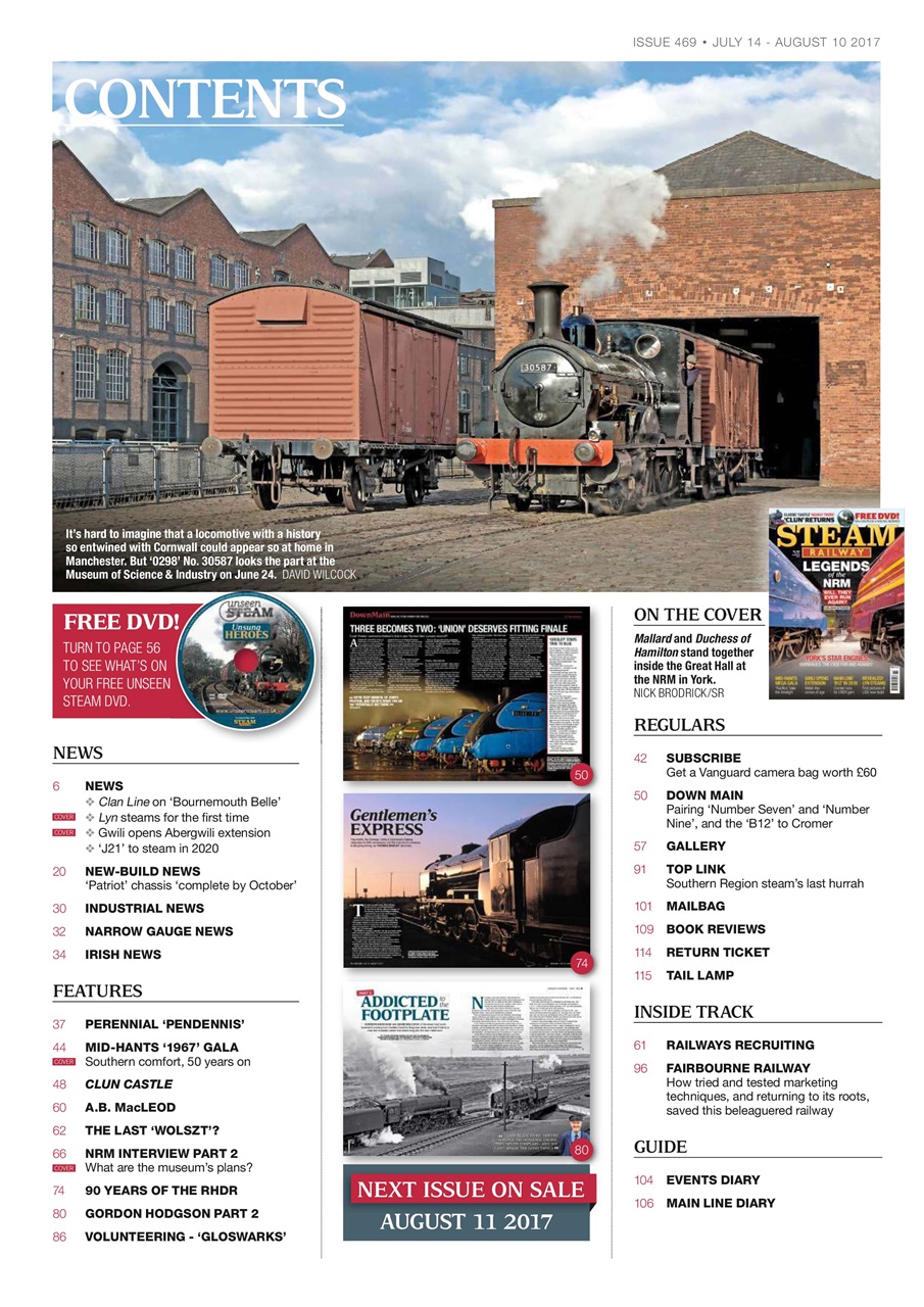 Steam Railway Preview Pages