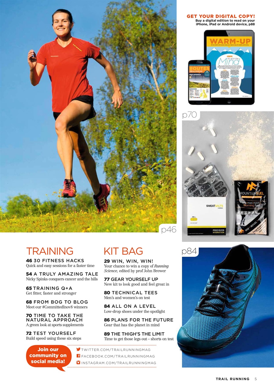 Trail Running Preview Pages