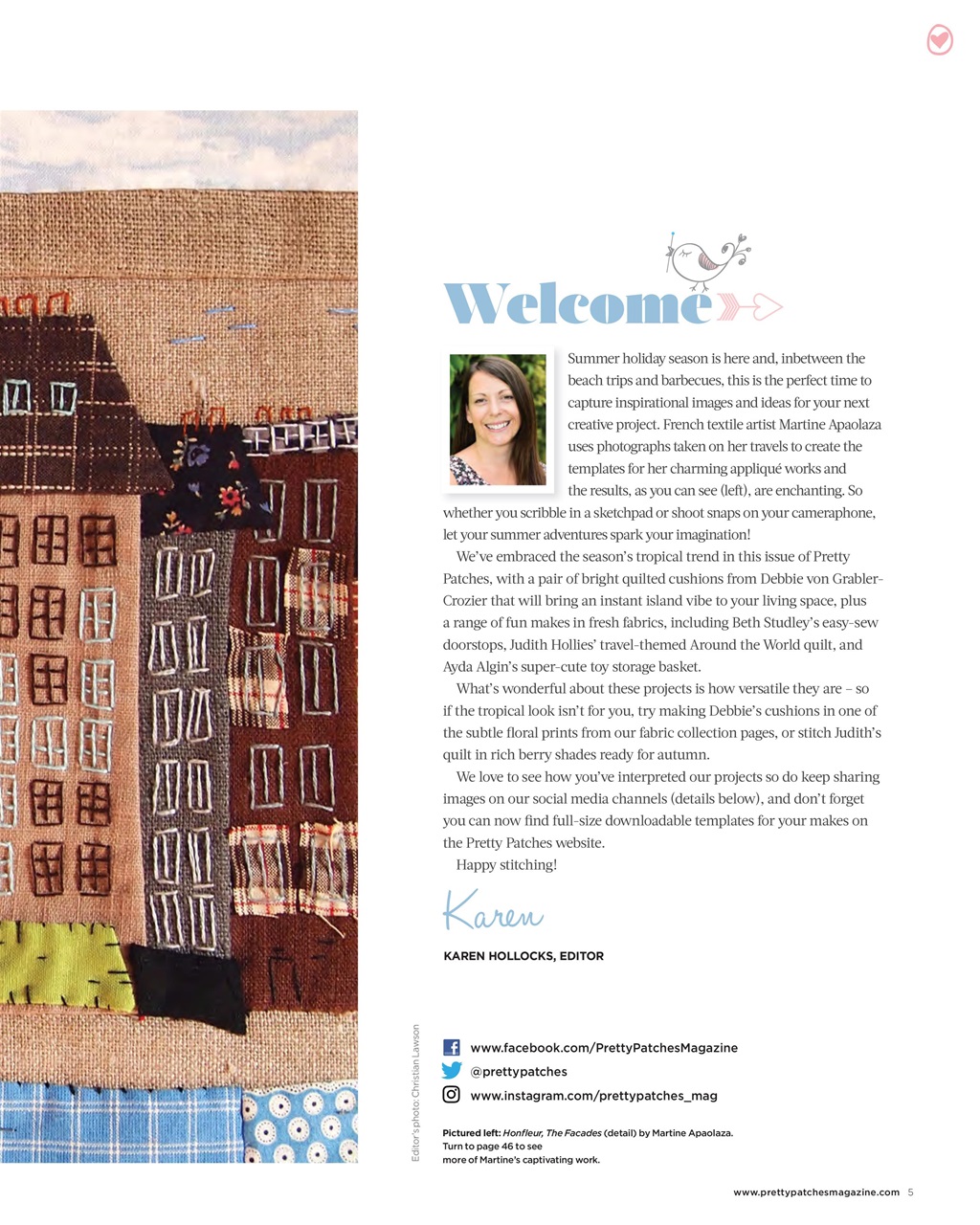 Pretty Patches Magazine Preview Pages