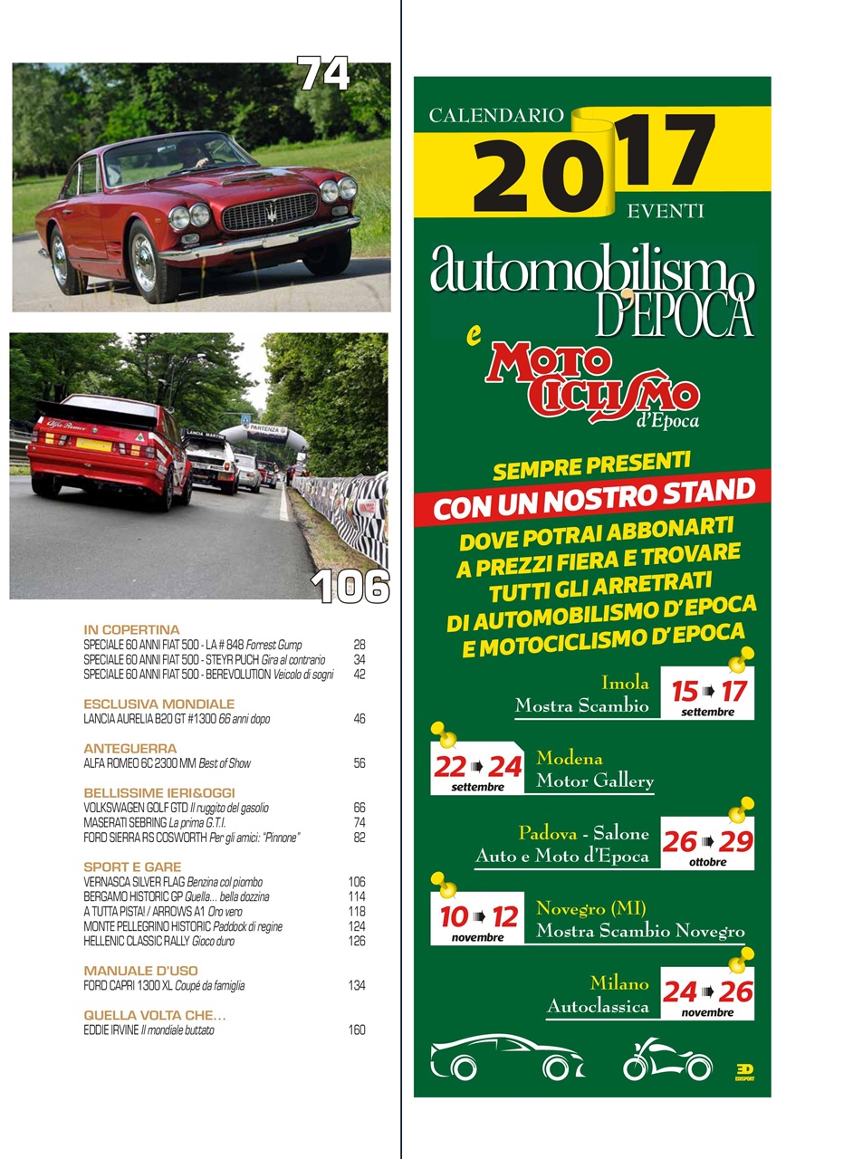 Automobilismo d'Epoca Preview Pages