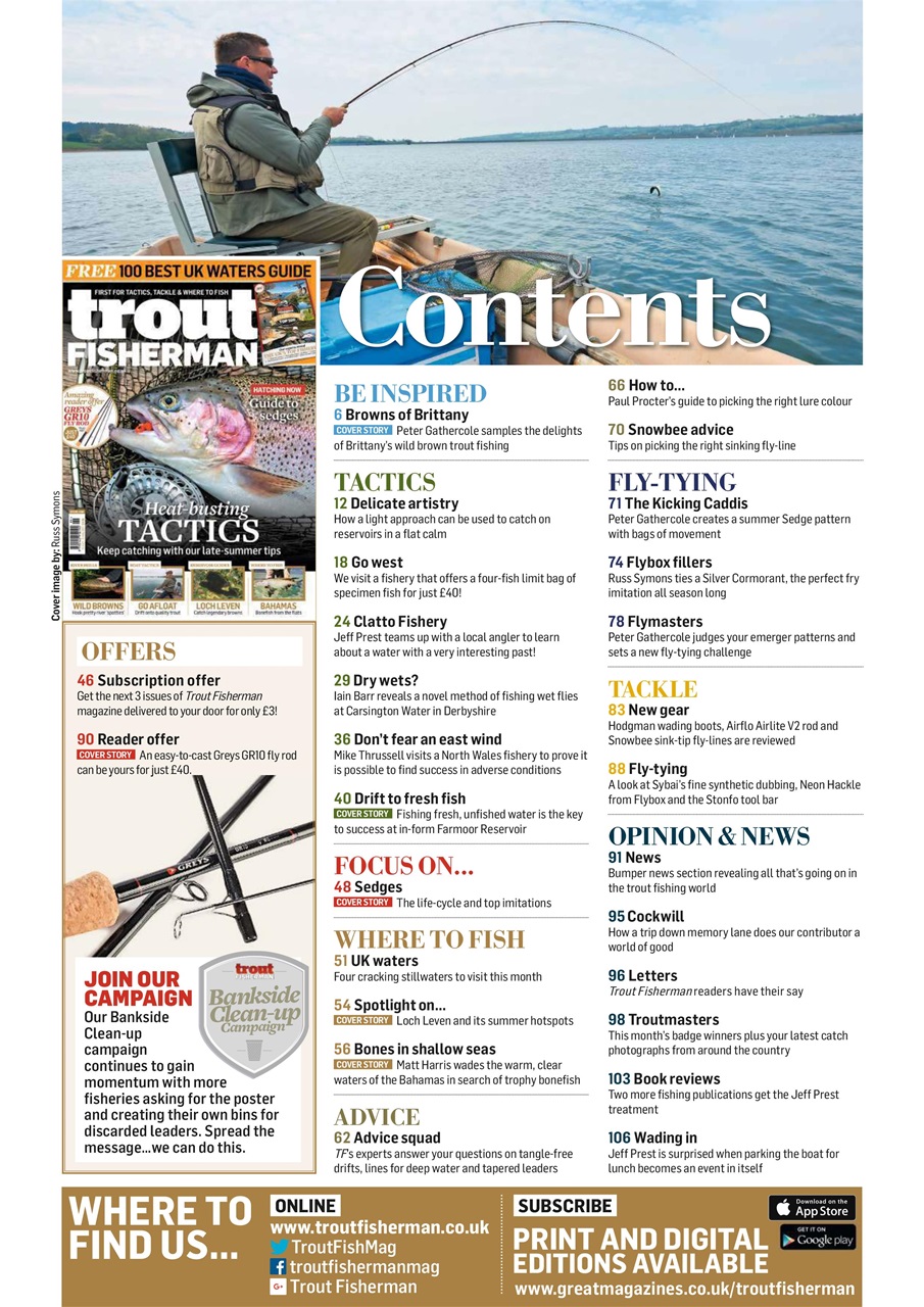 Trout Fisherman Preview Pages