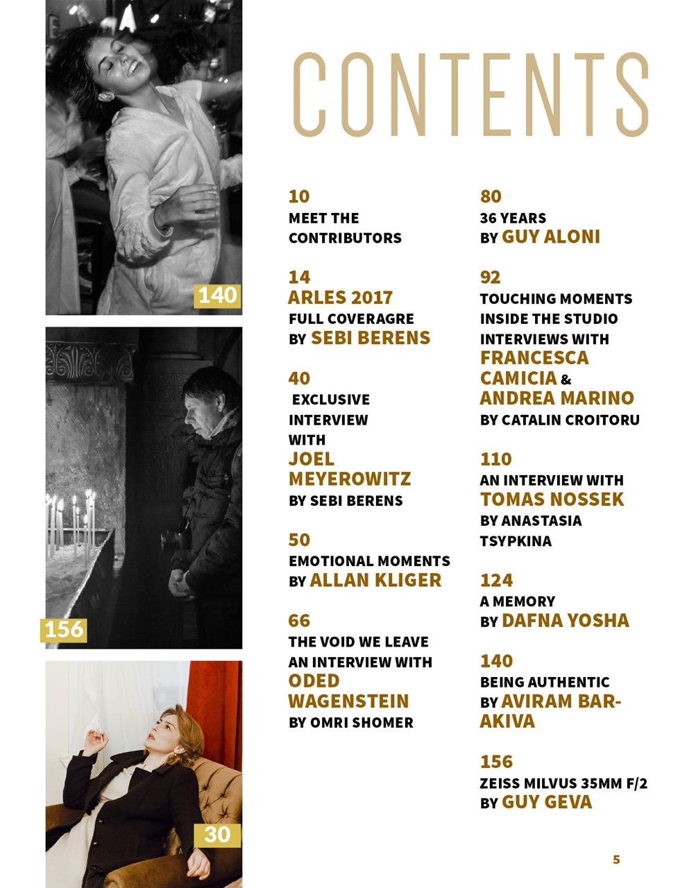 Lens Magazine Preview Pages