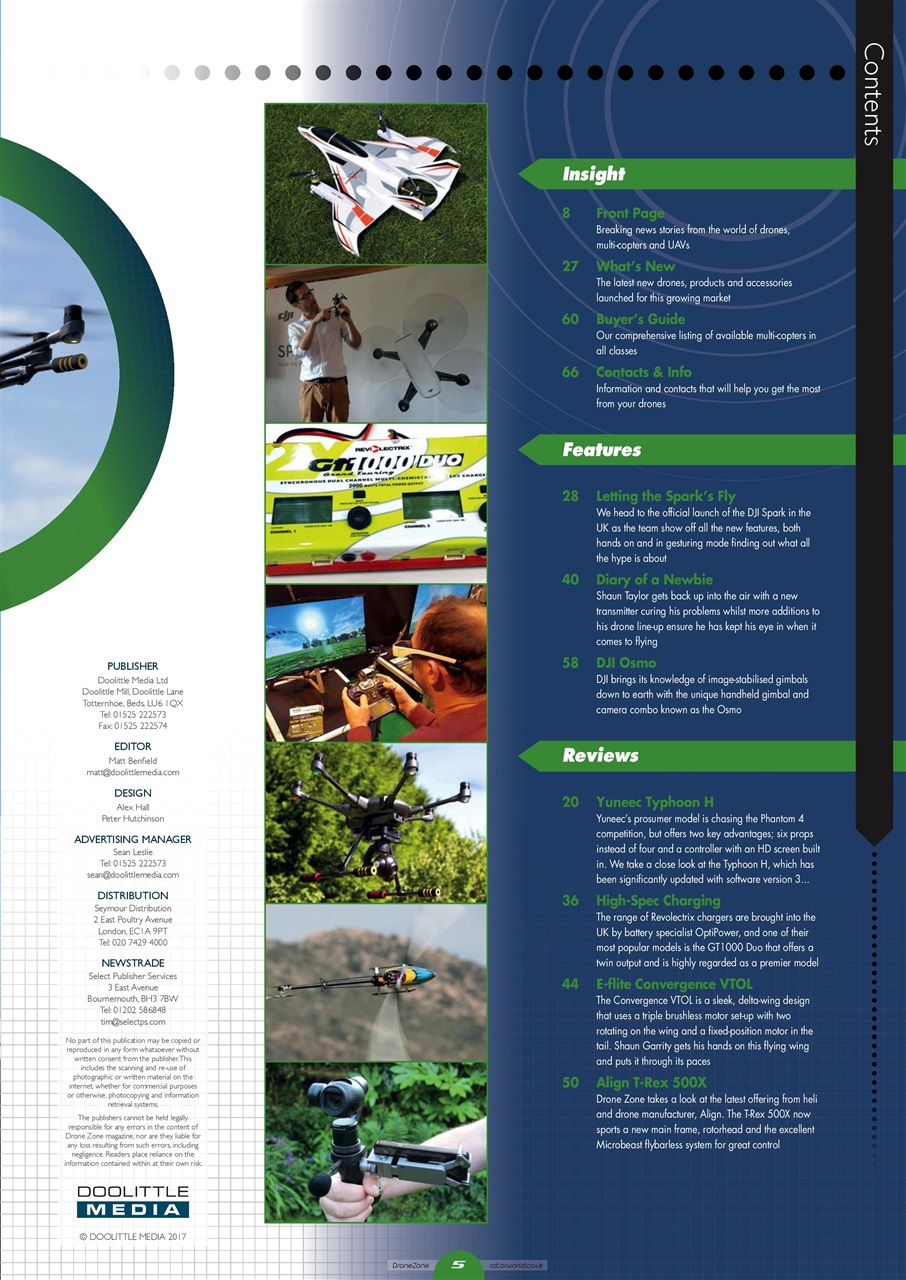 Radio Control DroneZone Preview Pages
