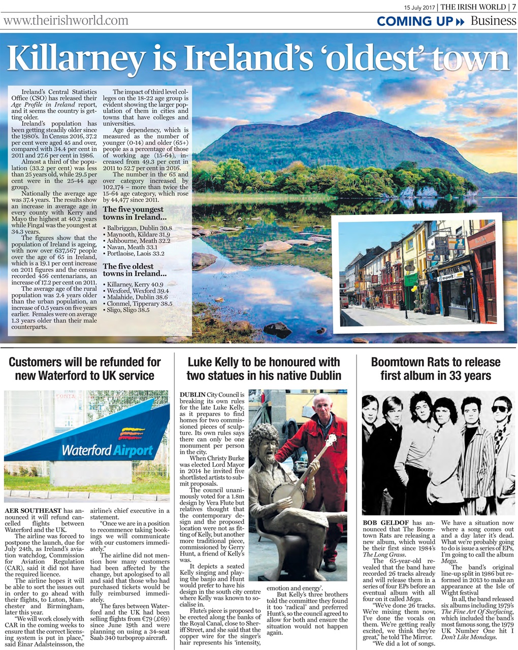 Irish World Preview Pages