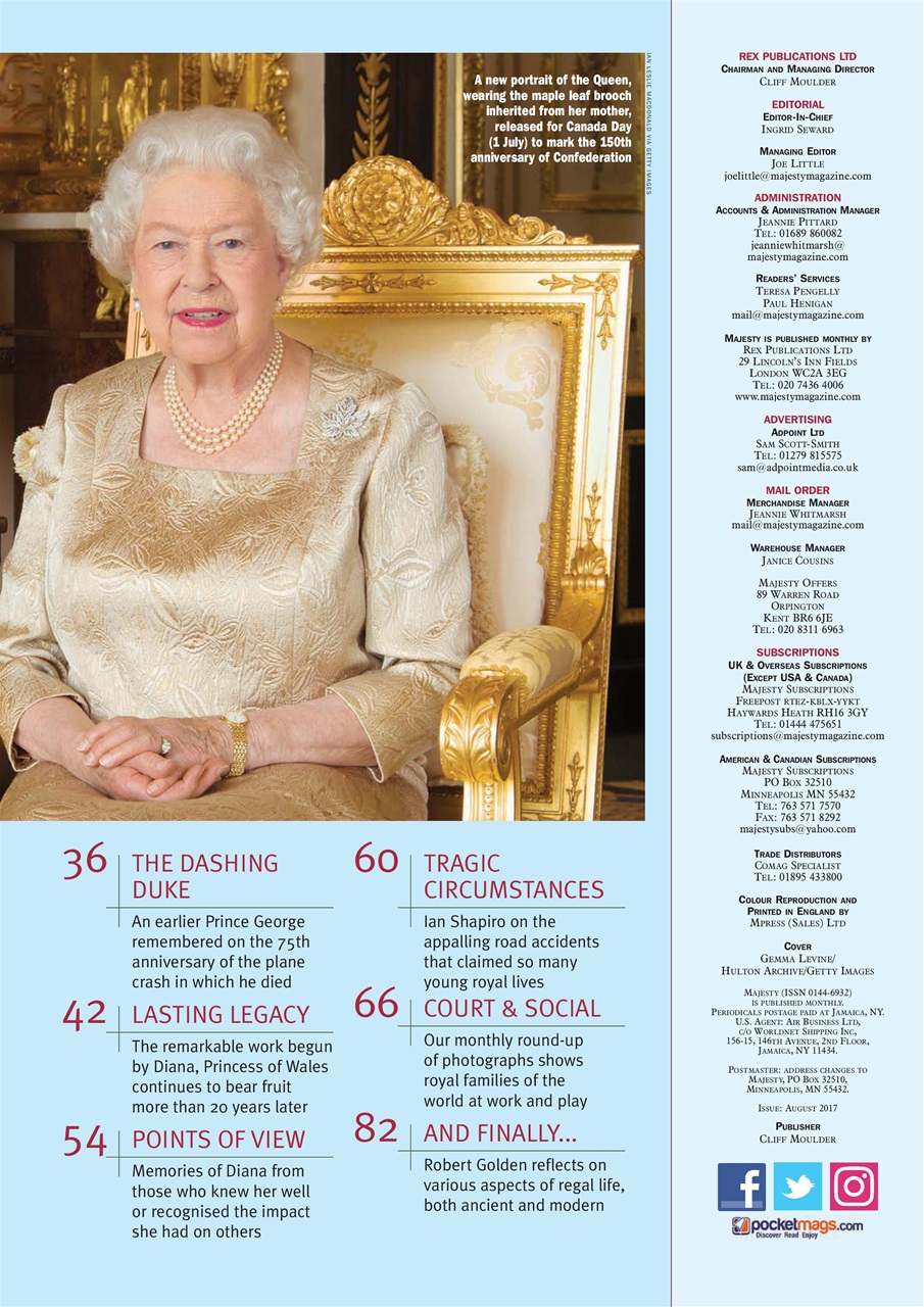 Majesty Magazine Preview Pages