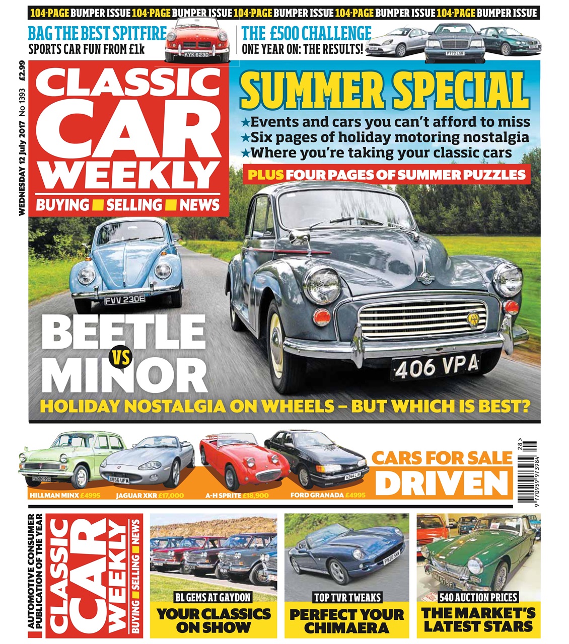 Classic Car Weekly Preview Pages