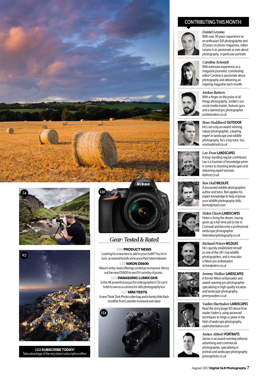 Digital SLR Photography Preview Pages