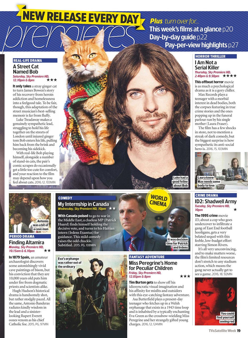 TV & Satellite Week Preview Pages