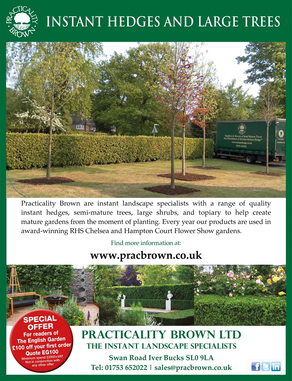 The English Garden Preview Pages