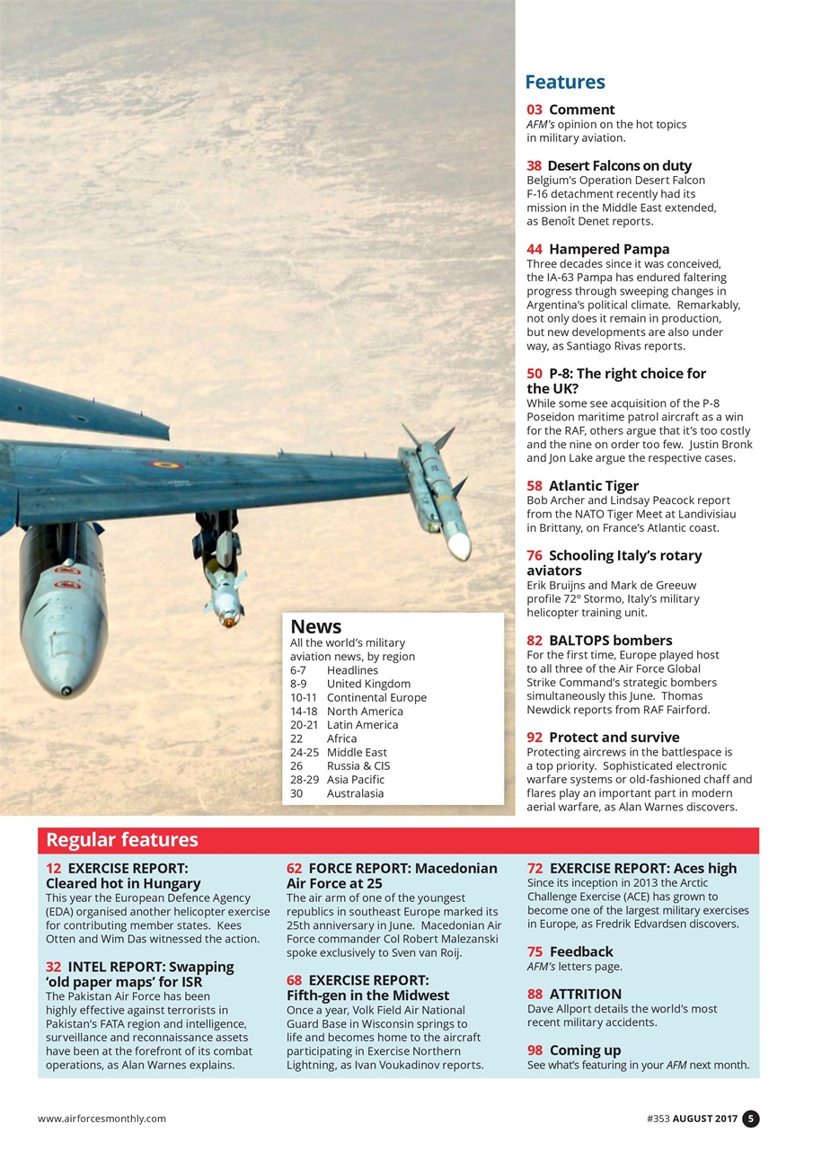 AirForces Monthly Preview Pages