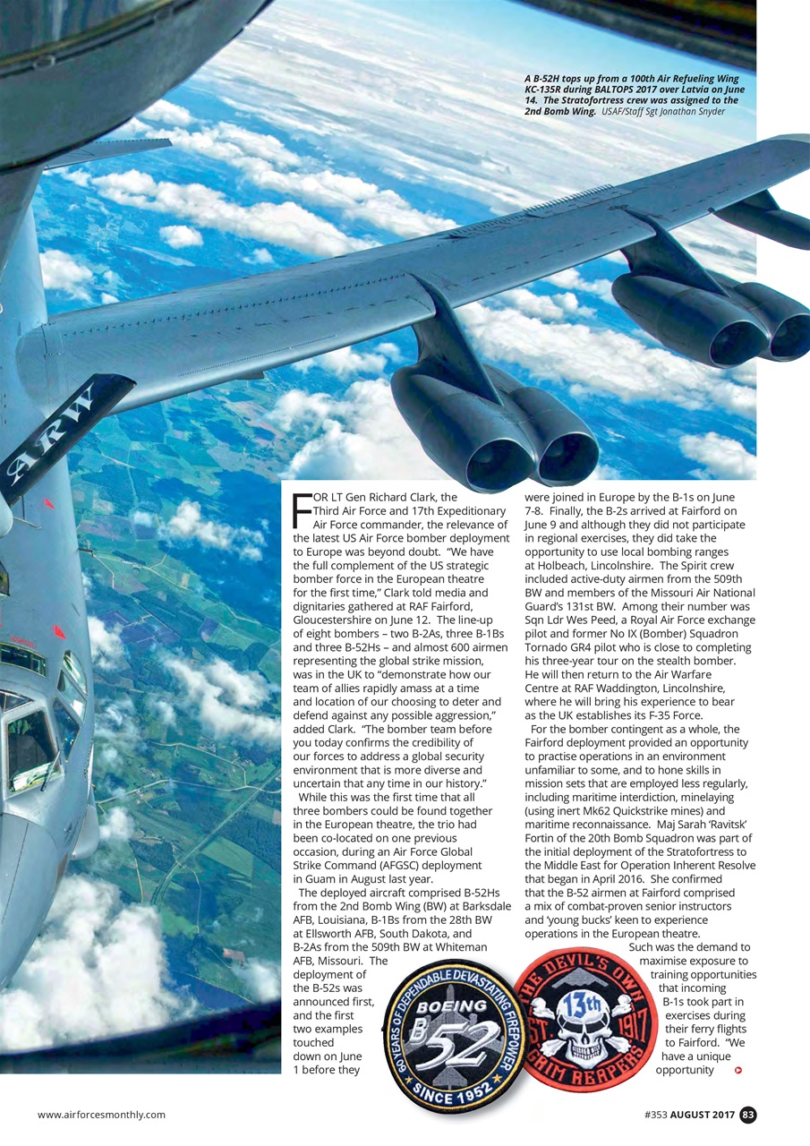 AirForces Monthly Preview Pages