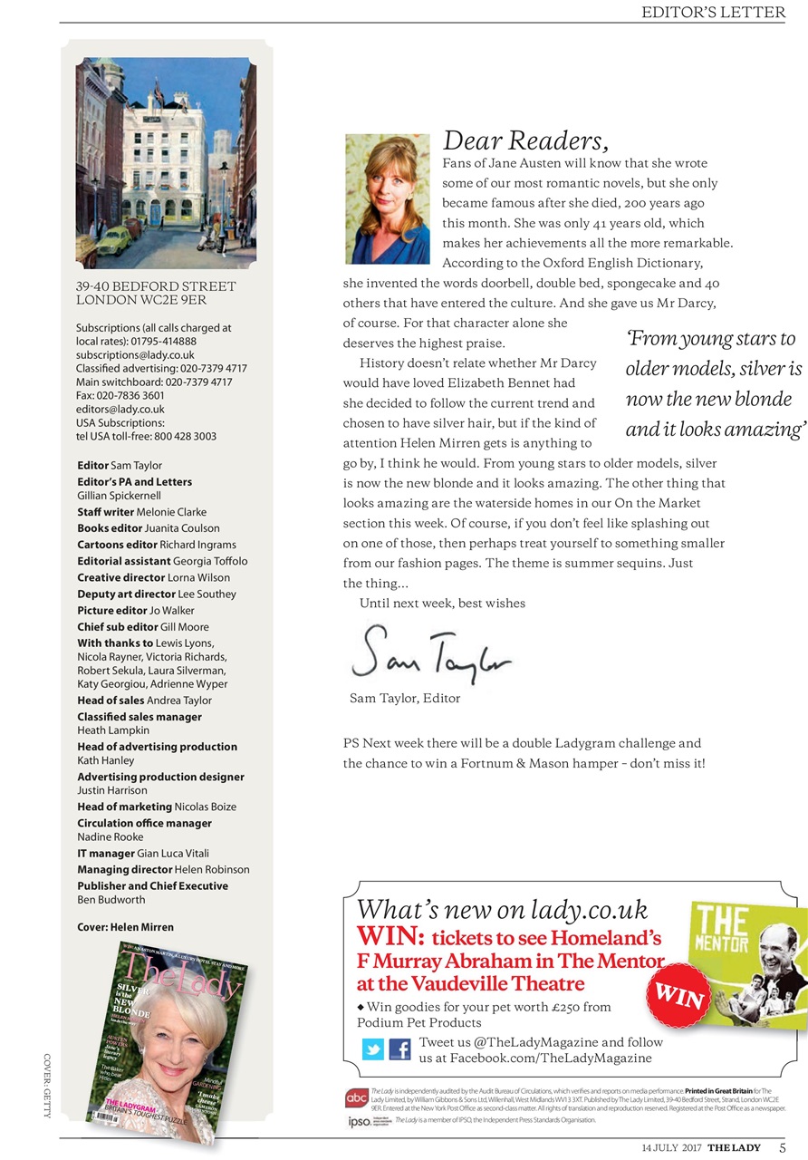 The Lady Preview Pages