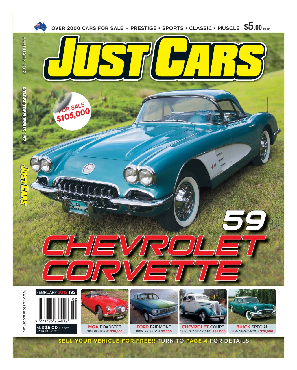 JUST CARS Preview Pages