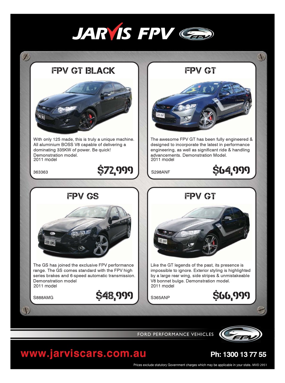 JUST CARS Preview Pages