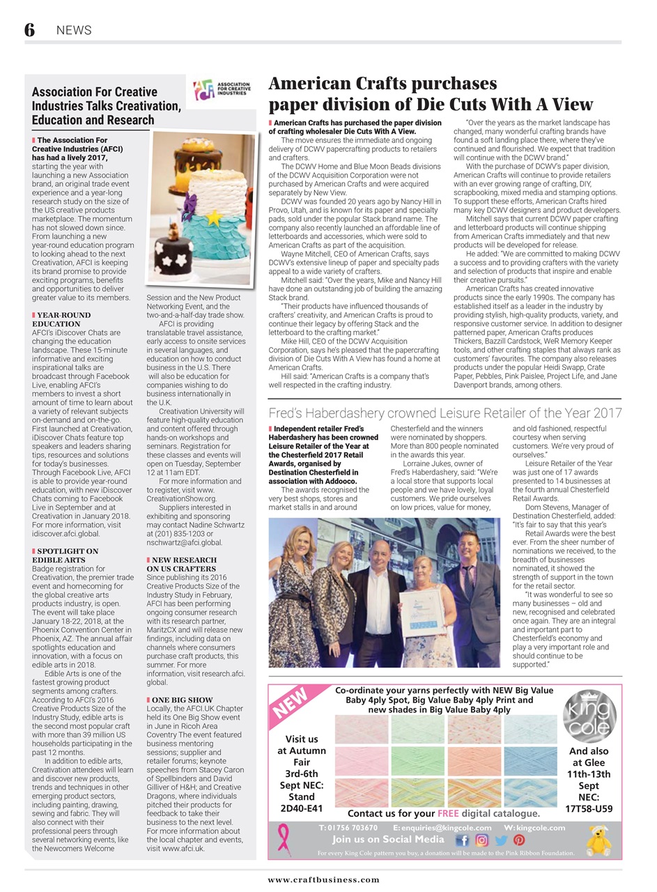 Craft Business Preview Pages