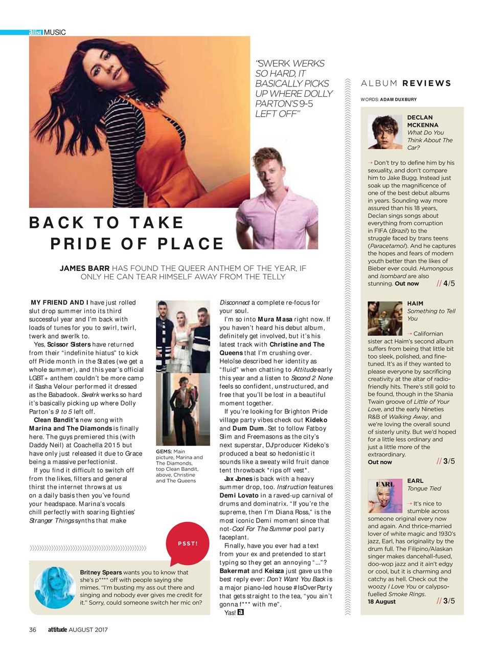 Attitude Preview Pages