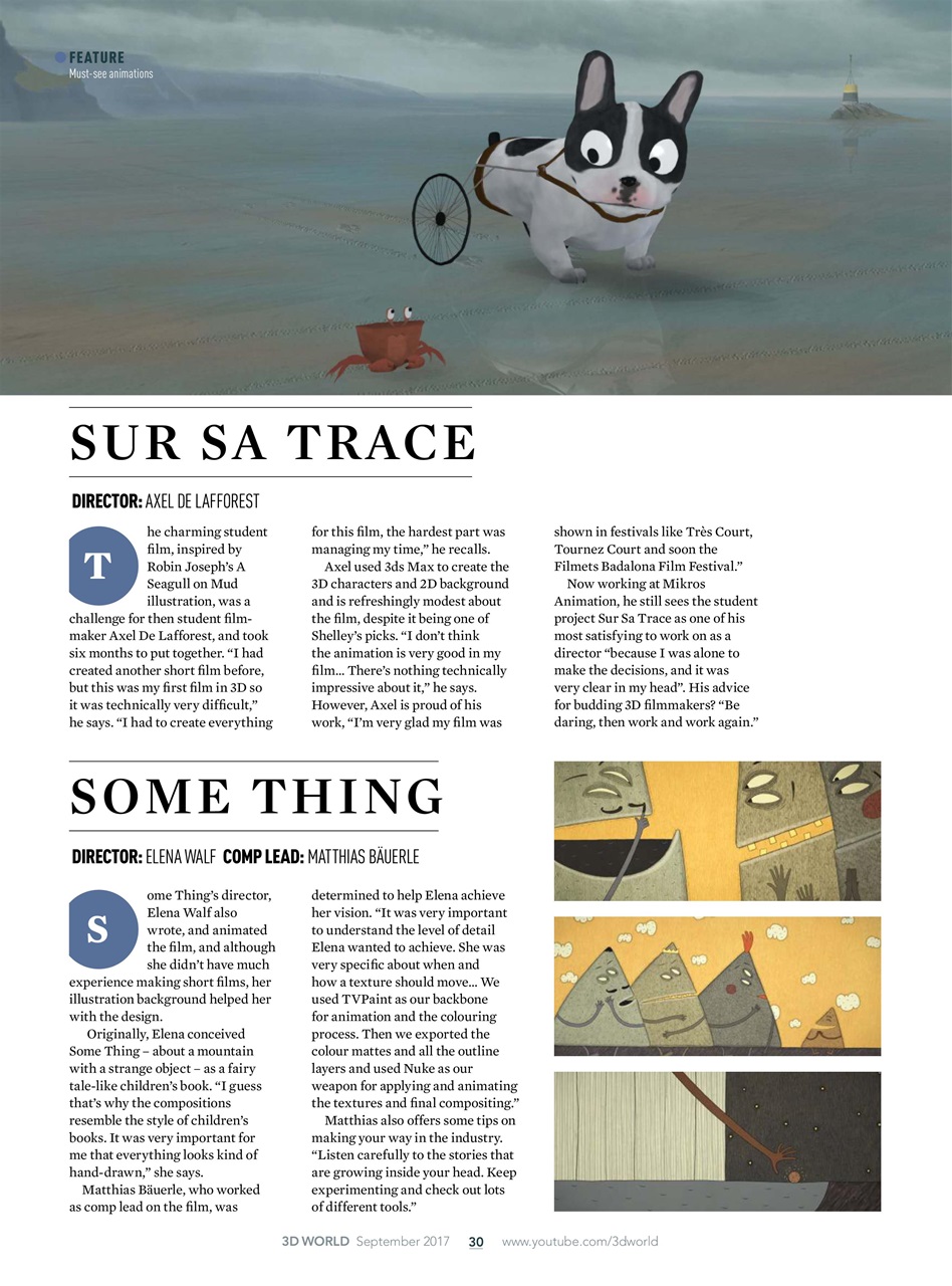 3D World Preview Pages