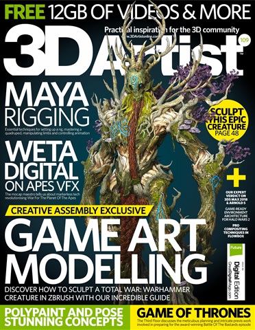 3D Artist issue Issue 109
