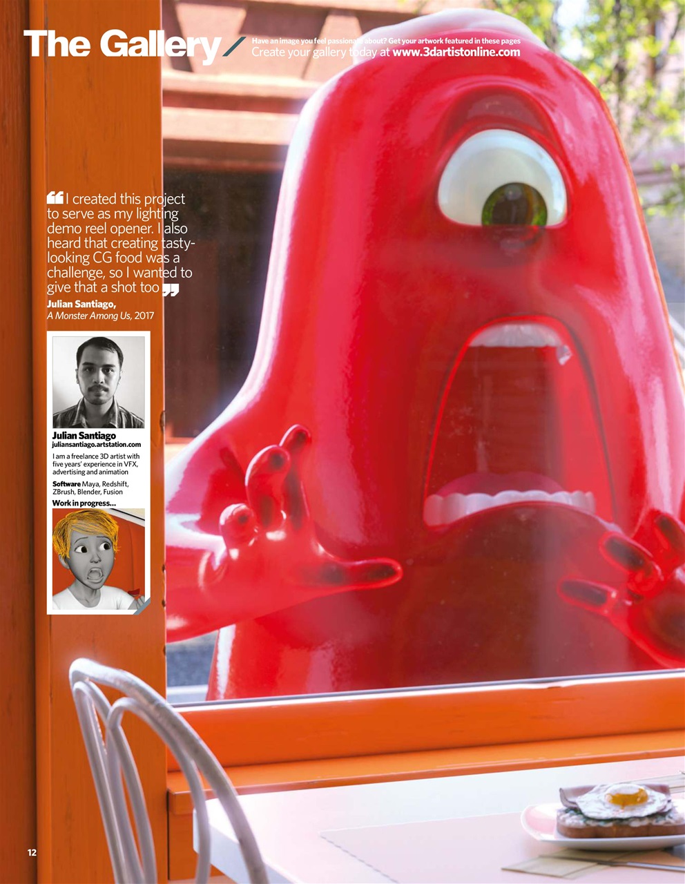 3D Artist Preview Pages