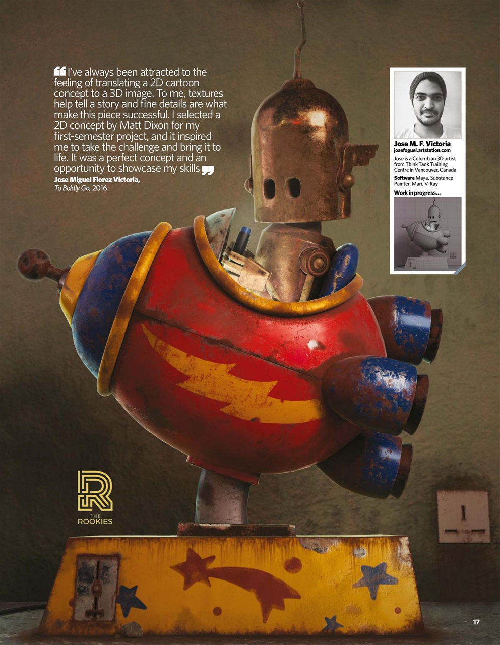 3D Artist Preview Pages