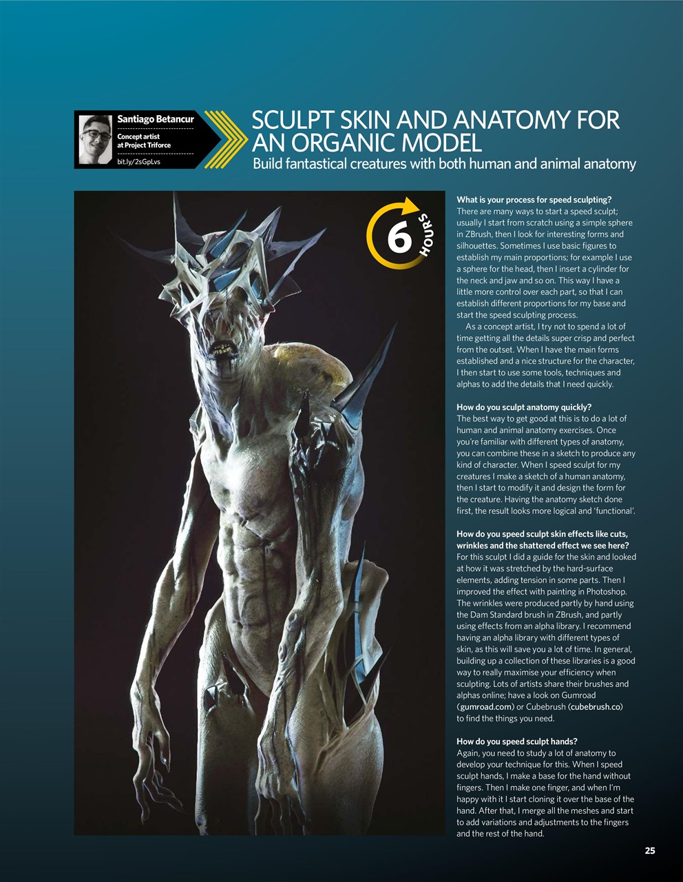 3D Artist Preview Pages