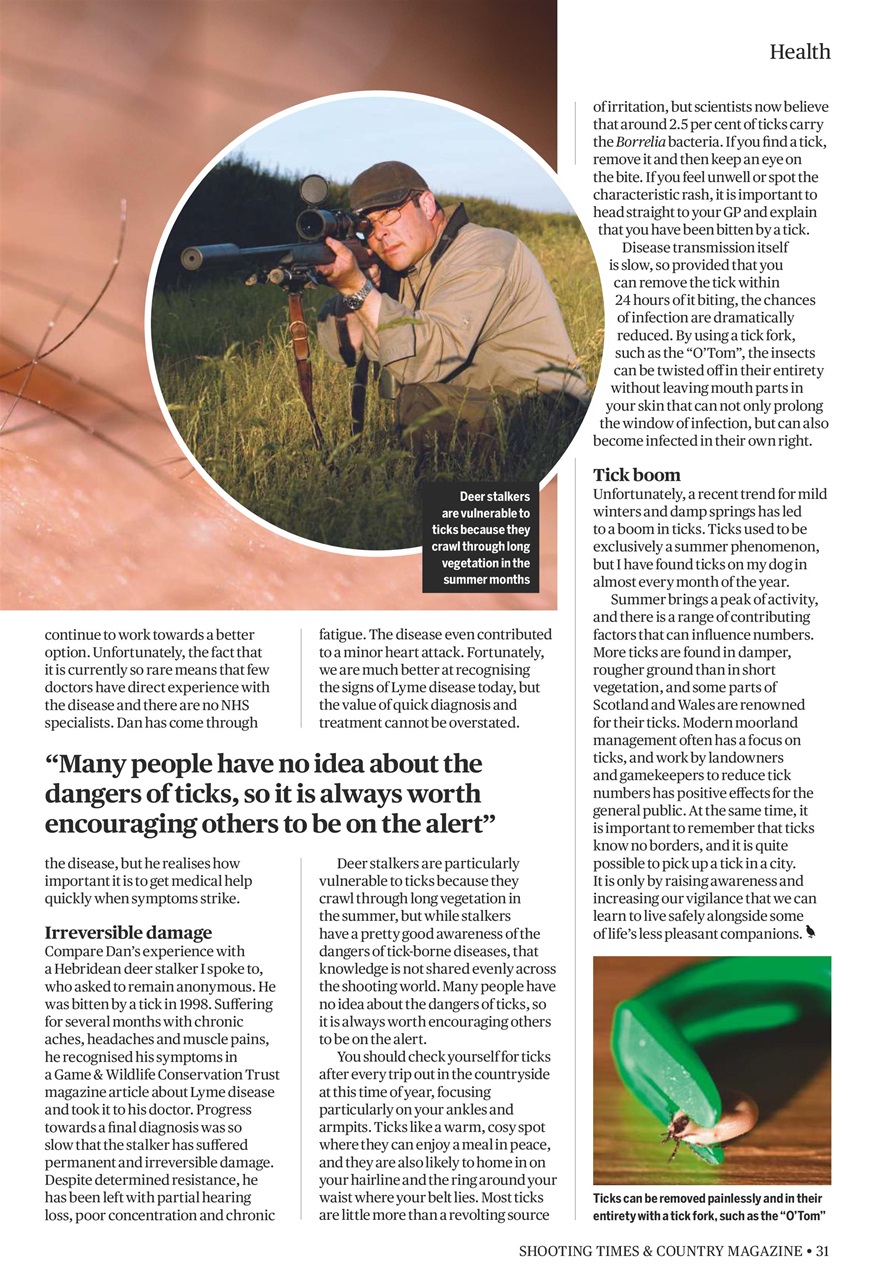 Shooting Times & Country Preview Pages