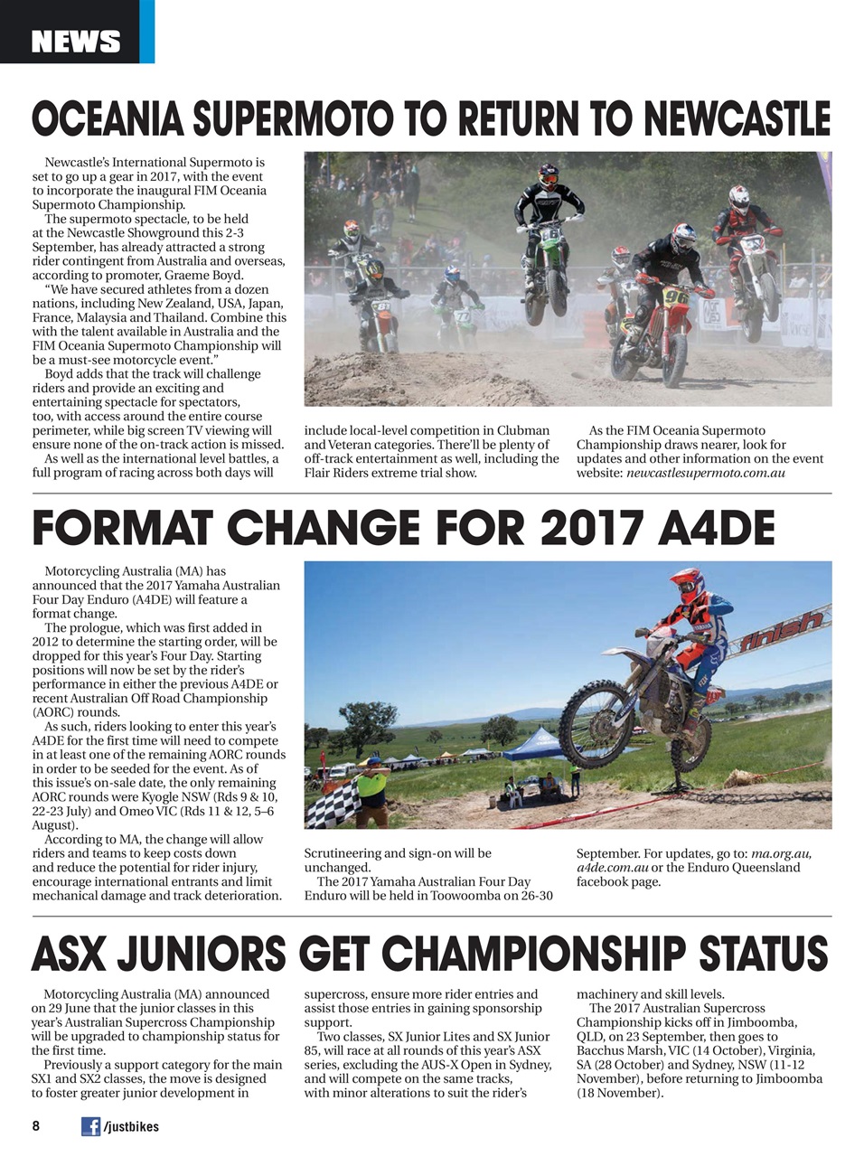 JUST BIKES Preview Pages