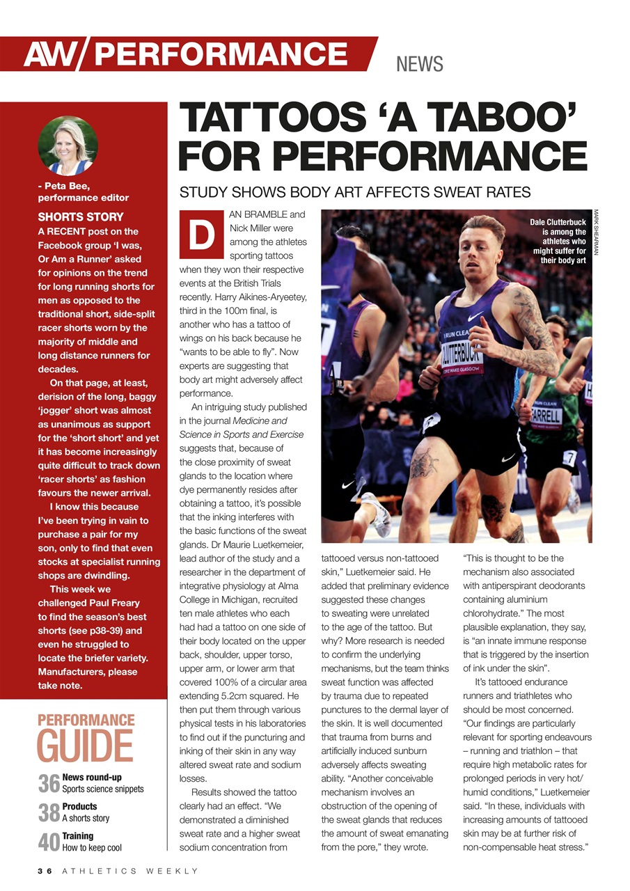 AW – Athletics Weekly Magazine Preview Pages