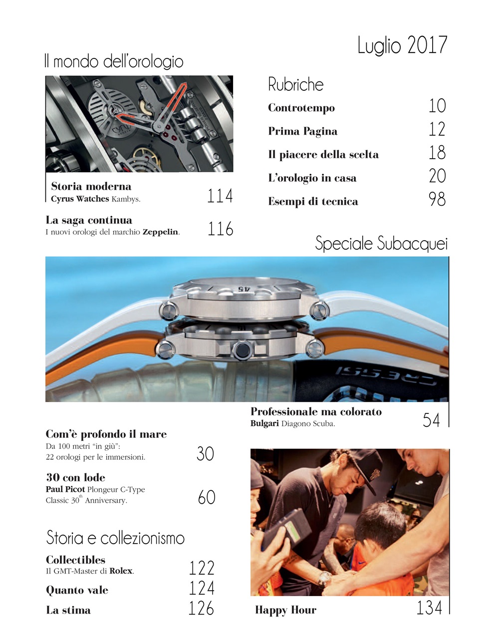 L'Orologio Preview Pages
