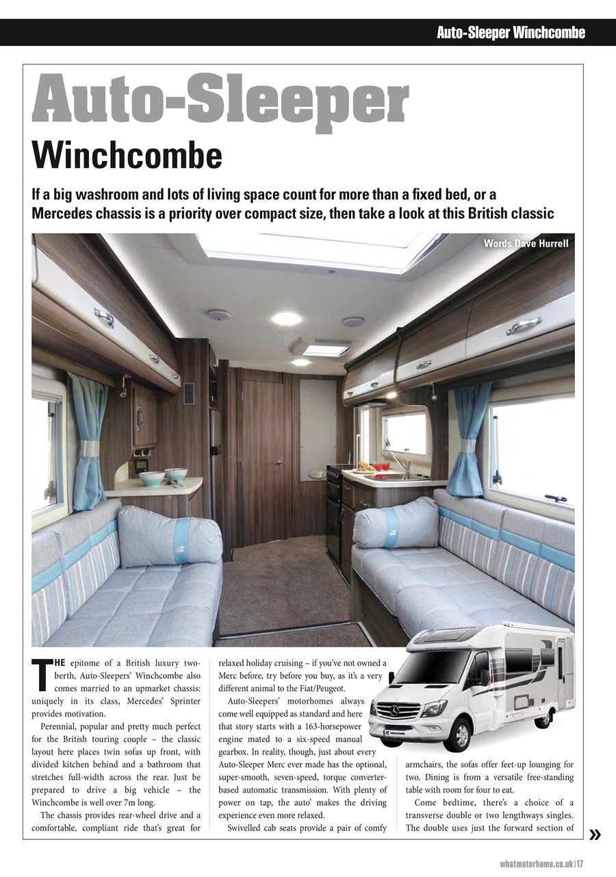 What Motorhome magazine Preview Pages