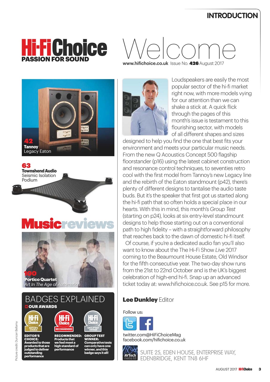 Hi-Fi Choice Preview Pages