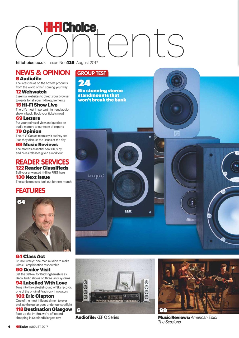 Hi-Fi Choice Preview Pages