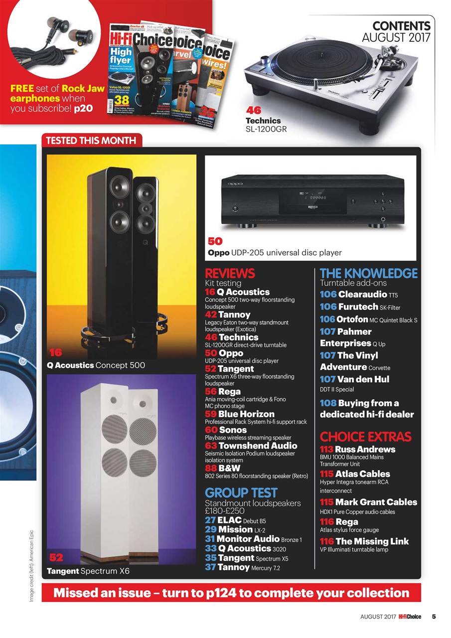 Hi-Fi Choice Preview Pages
