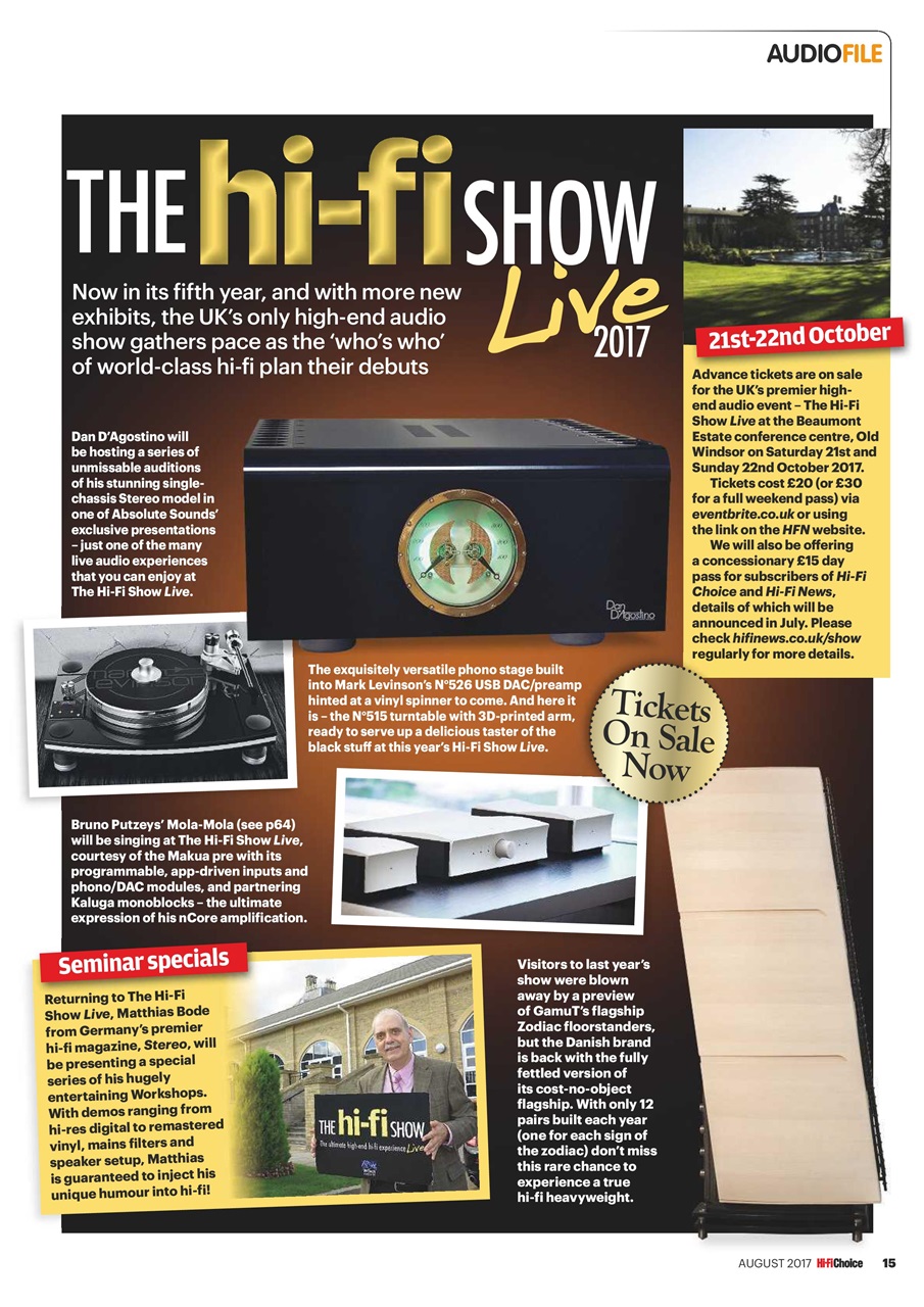 Hi-Fi Choice Preview Pages