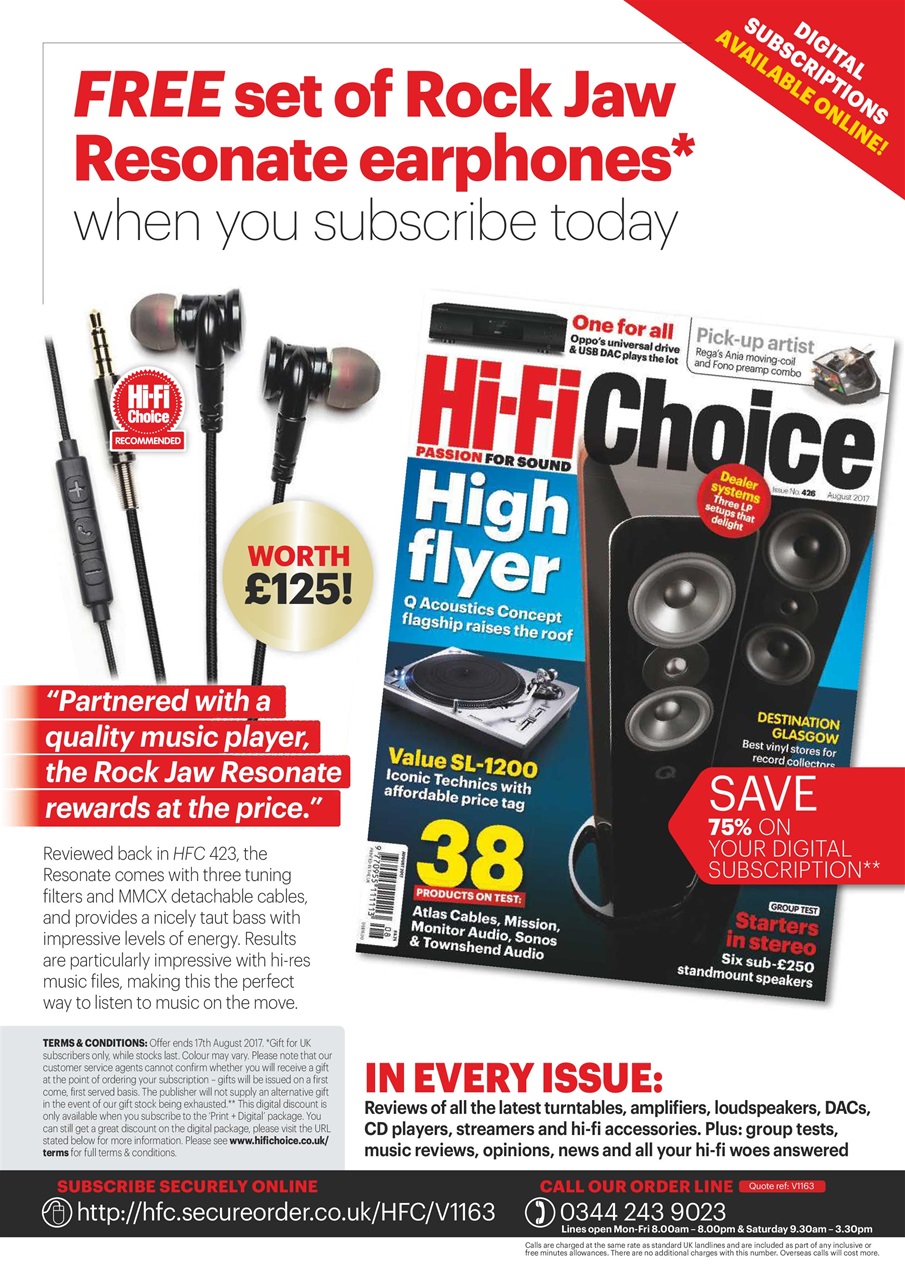Hi-Fi Choice Preview Pages