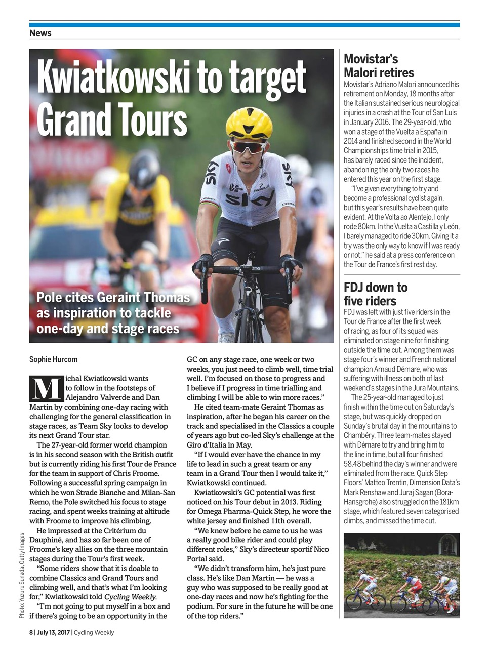 Cycling Weekly Preview Pages