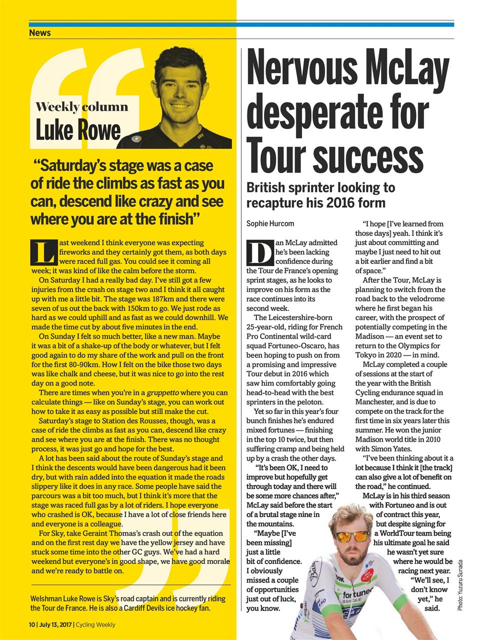 Cycling Weekly Preview Pages