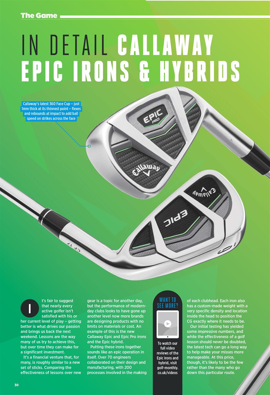 Golf Monthly Preview Pages