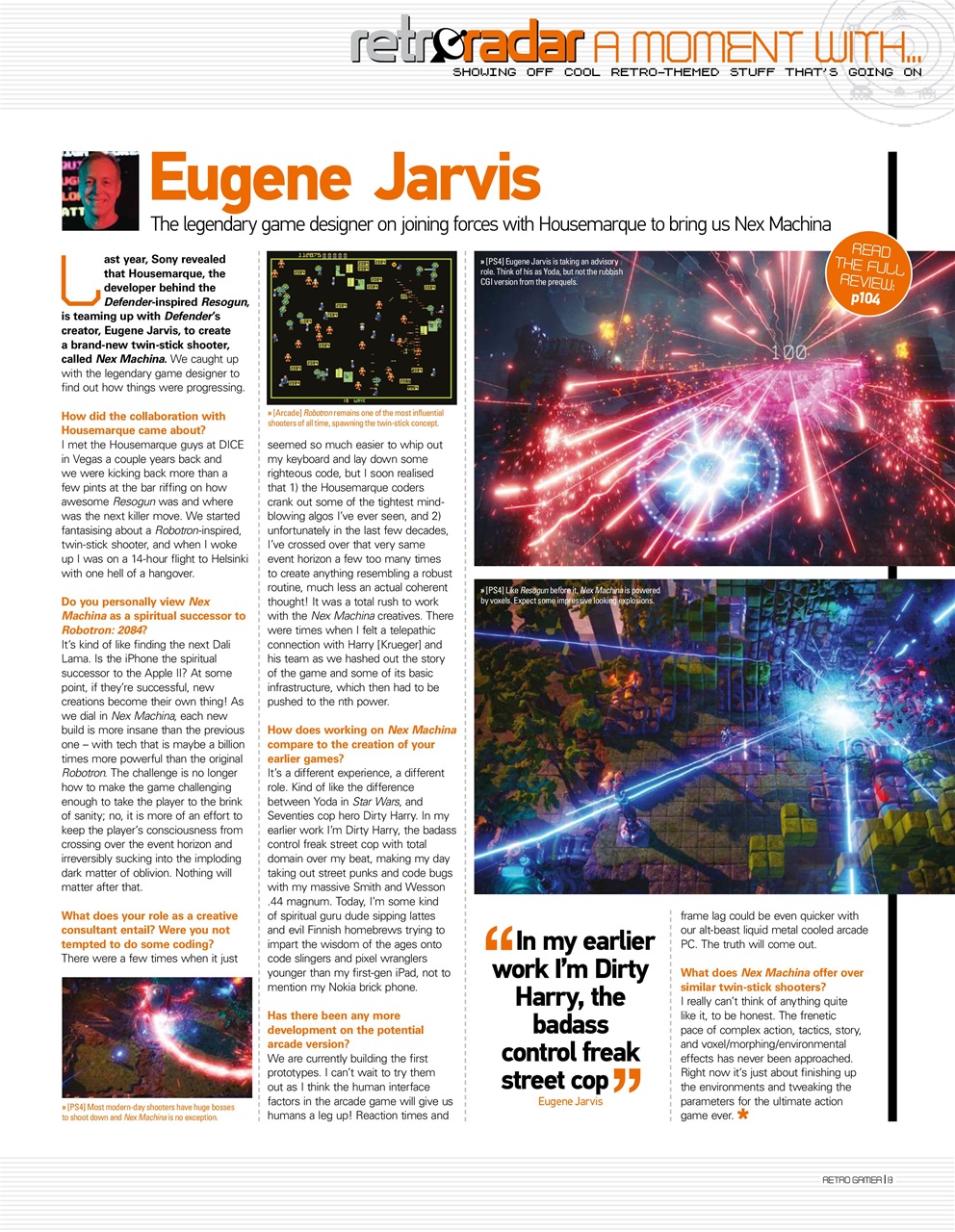 Retro Gamer Preview Pages