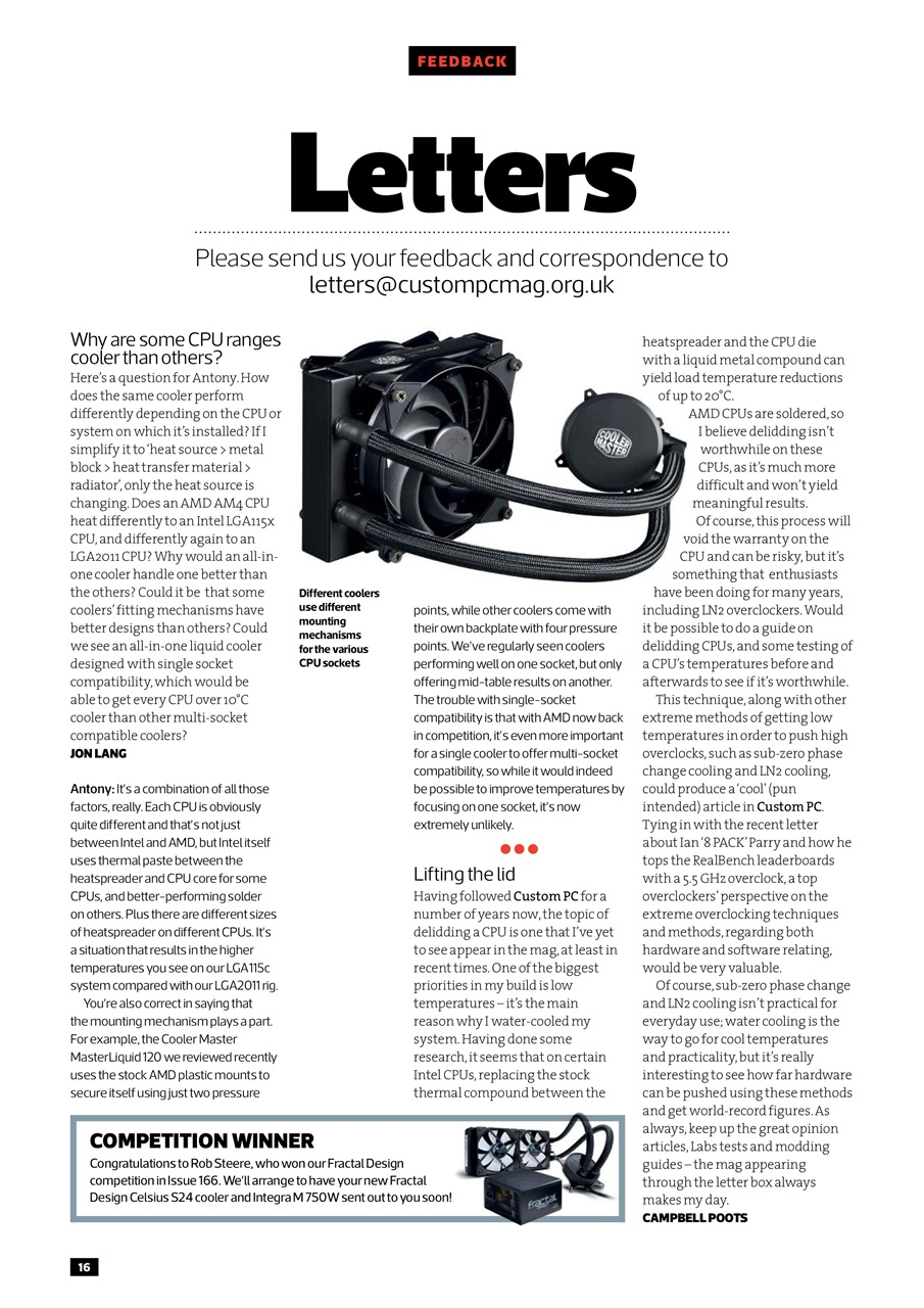 Custom PC UK Preview Pages