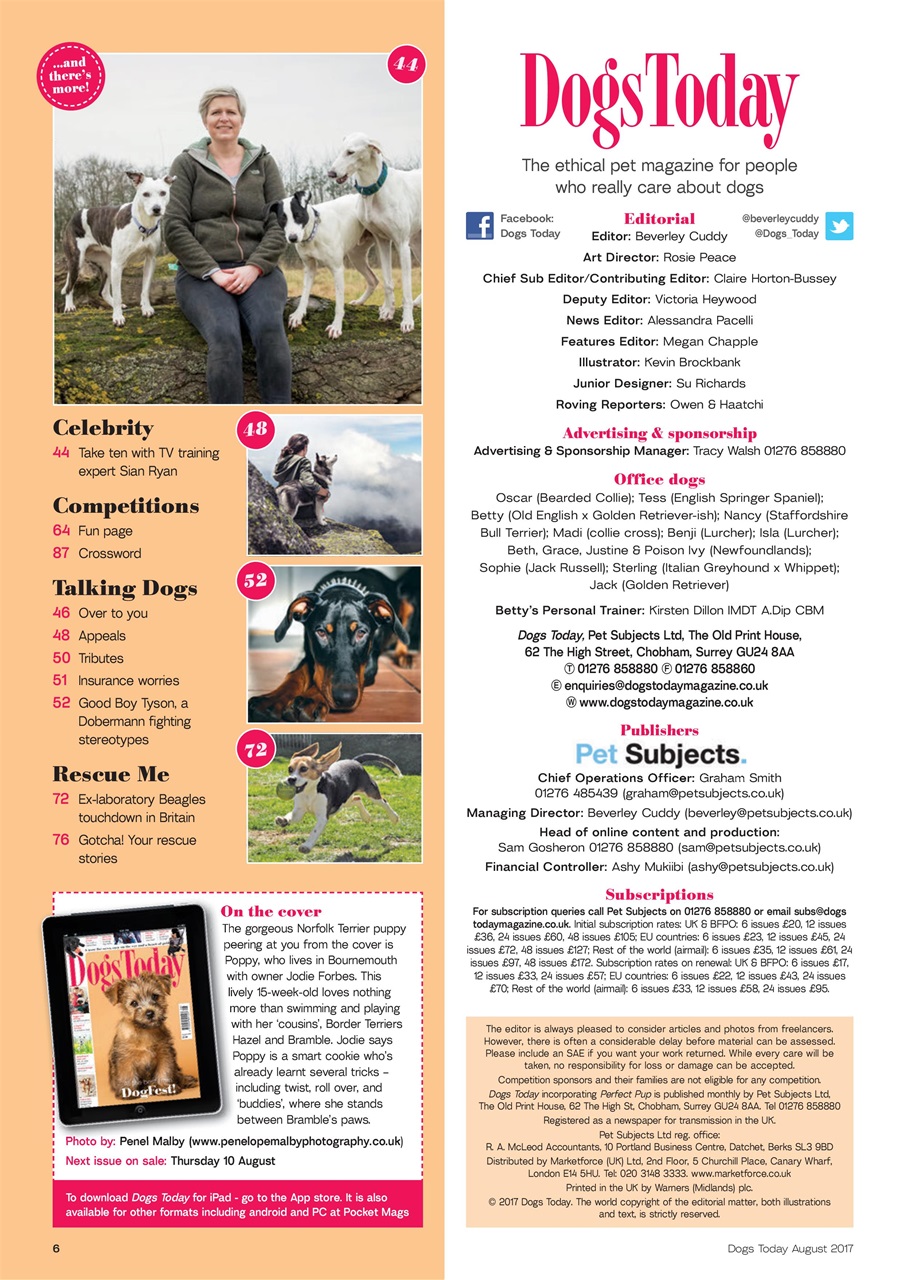 Dogs Today Magazine Preview Pages