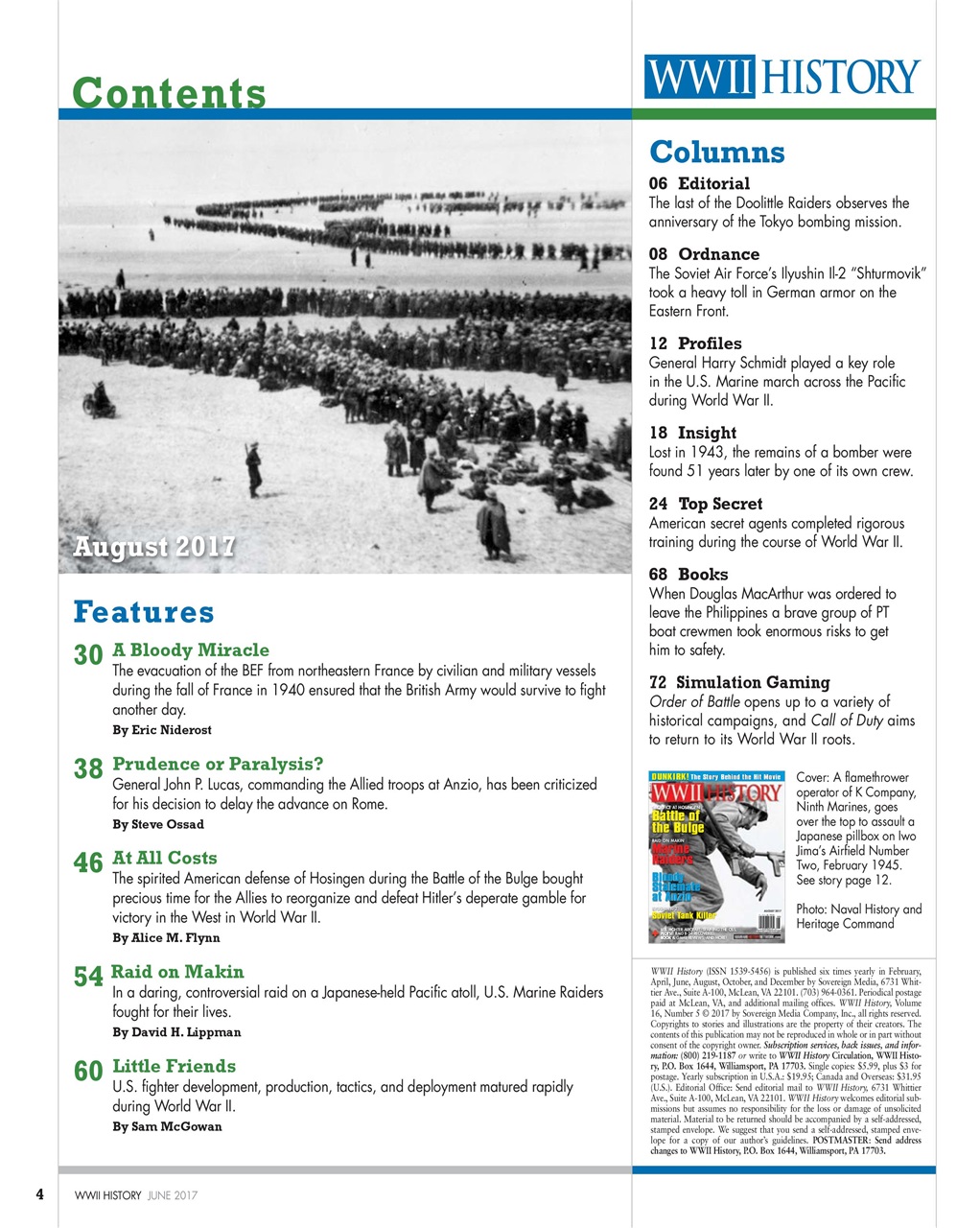 WW2 History Magazine Preview Pages