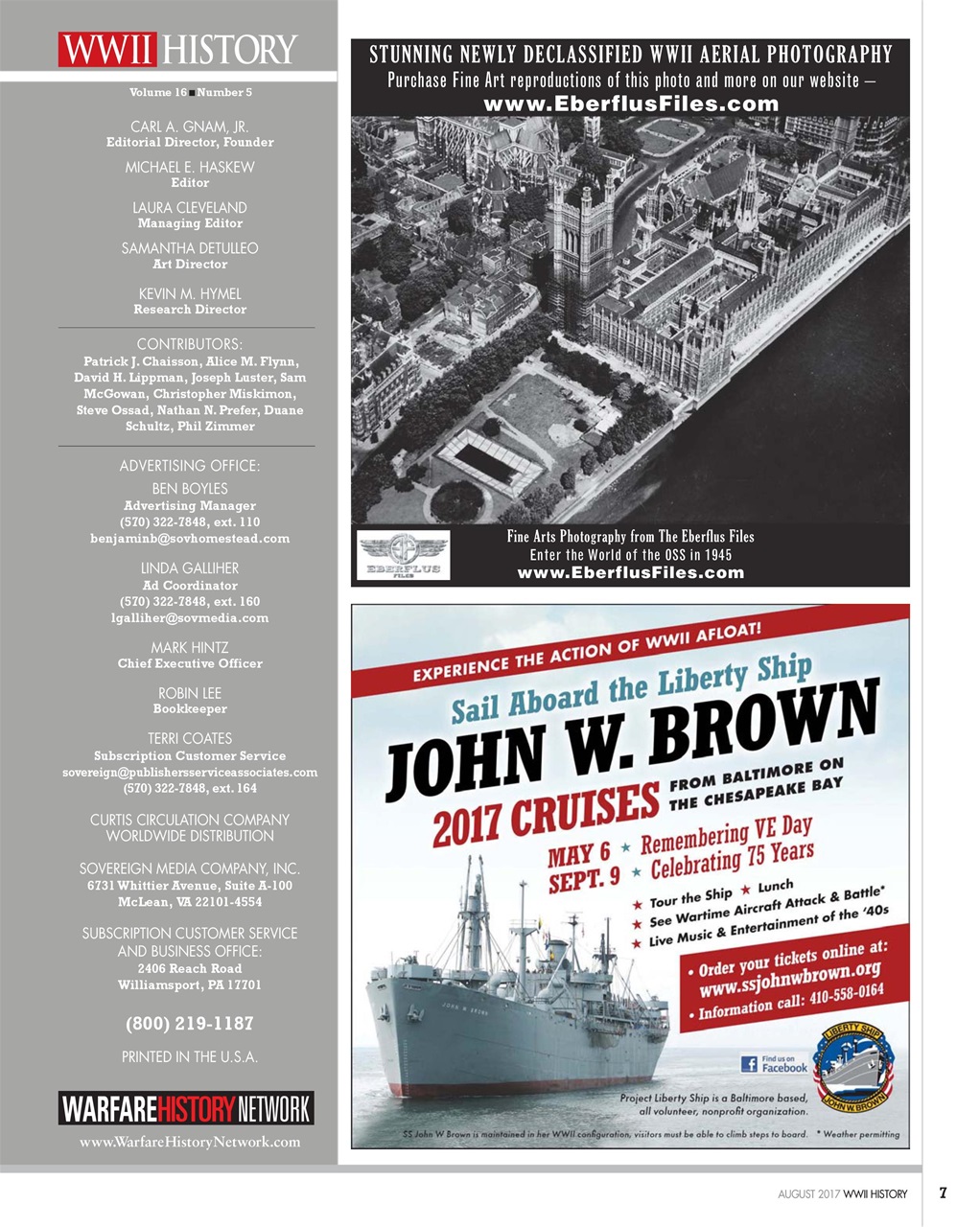 WW2 History Magazine Preview Pages