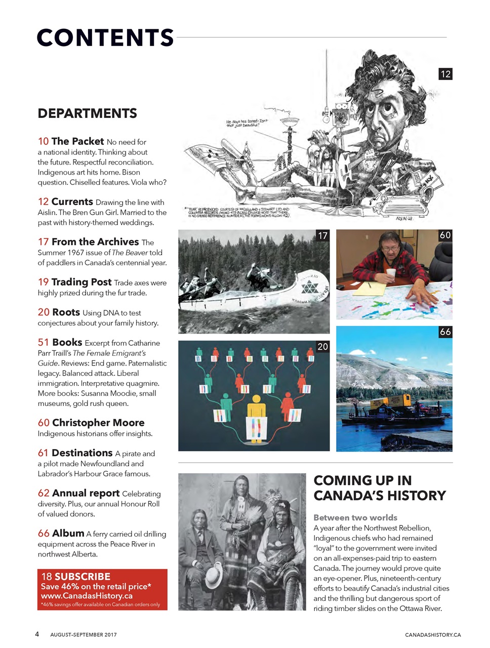 Canada's History Preview Pages