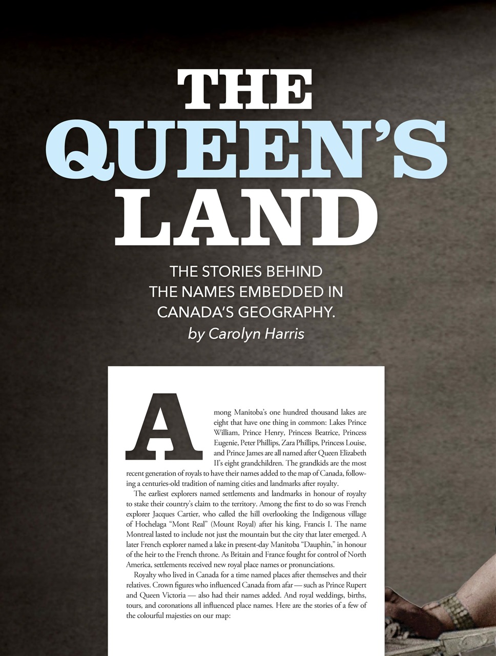 Canada's History Preview Pages