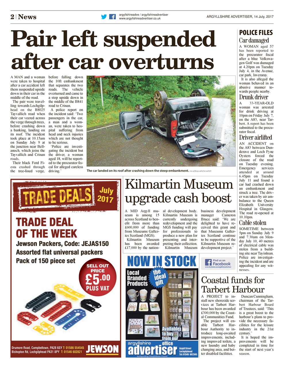 Argyllshire Advertiser Preview Pages