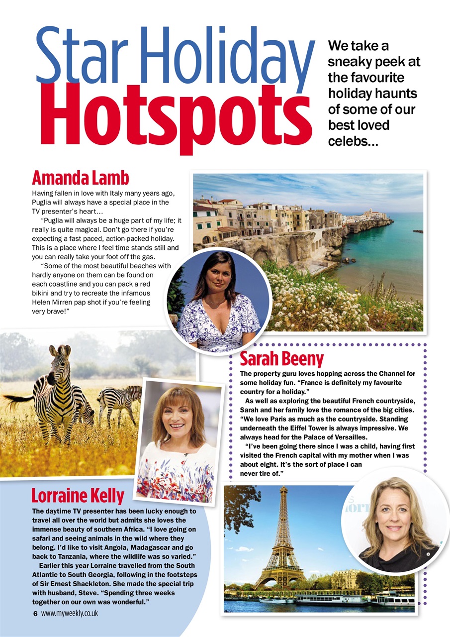 My Weekly Preview Pages