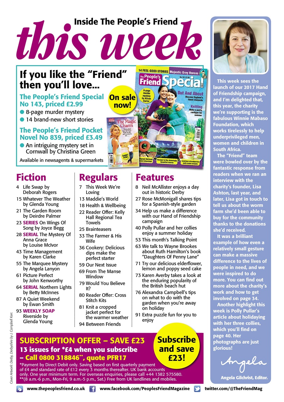The People’s Friend Preview Pages